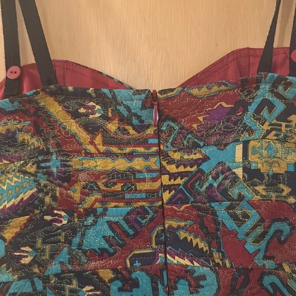 Nanette Lepore Women’s Aztec Southwestern Print Sleeveless Dress Size 0 - Picture 6 of 11